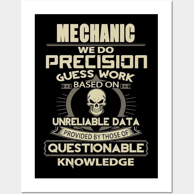 mechanic knowledge Wall Art by Amazingcreation